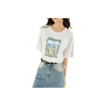 DIALOGUE To White X Kaye Levine Co-branded Series T-Shirts Women's