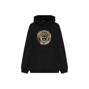 VERSACE Medusa Printed Long Sleeved Hoodie