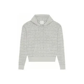 Givenchy Hoodie With 4G Logo Allover 'Cloud Grey'