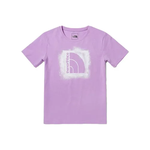THE NORTH FACE Set in Sleeve T Shirt Women's Purple
