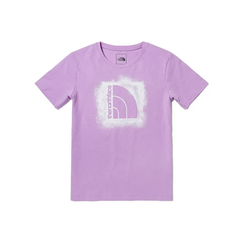 THE NORTH FACE Set in Sleeve T Shirt Women's Purple-0