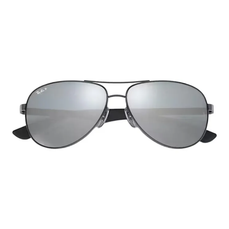 RayBan Metal Aviator Sunglasses Unisex Black-3