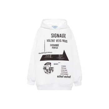 PRADA Sweatshirt Winter Women's White