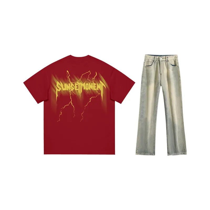 SUNSETMONENT Casual Sportswear Unisex-35