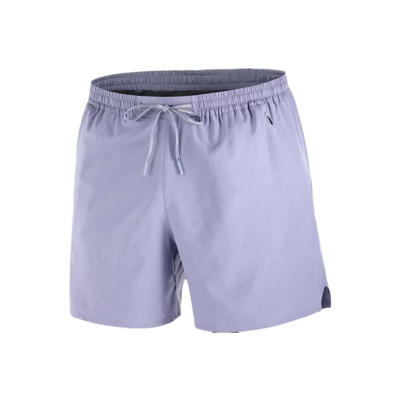 SALOMON Casual Shorts Men's Purple-0