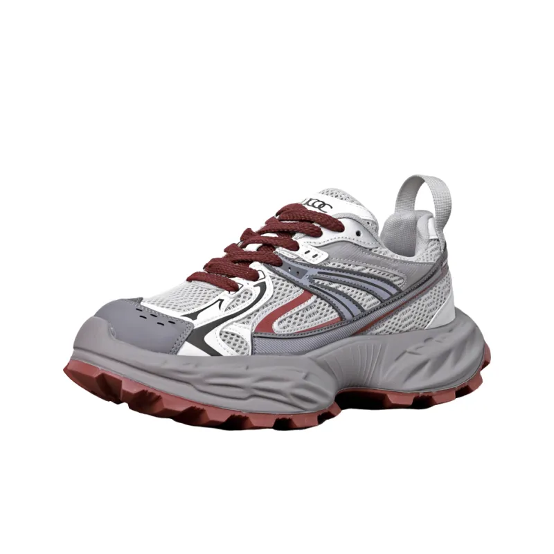 X UCOC x Banas Breathable Moisture Wicking Height Increasing Low Top Casual Shoes Men's-10