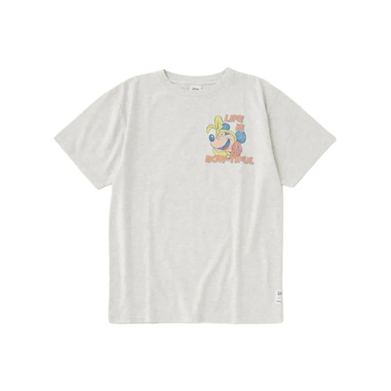 Disney X MOUSSY Disney/Disney Co-branded Model T-Shirts Women's-5