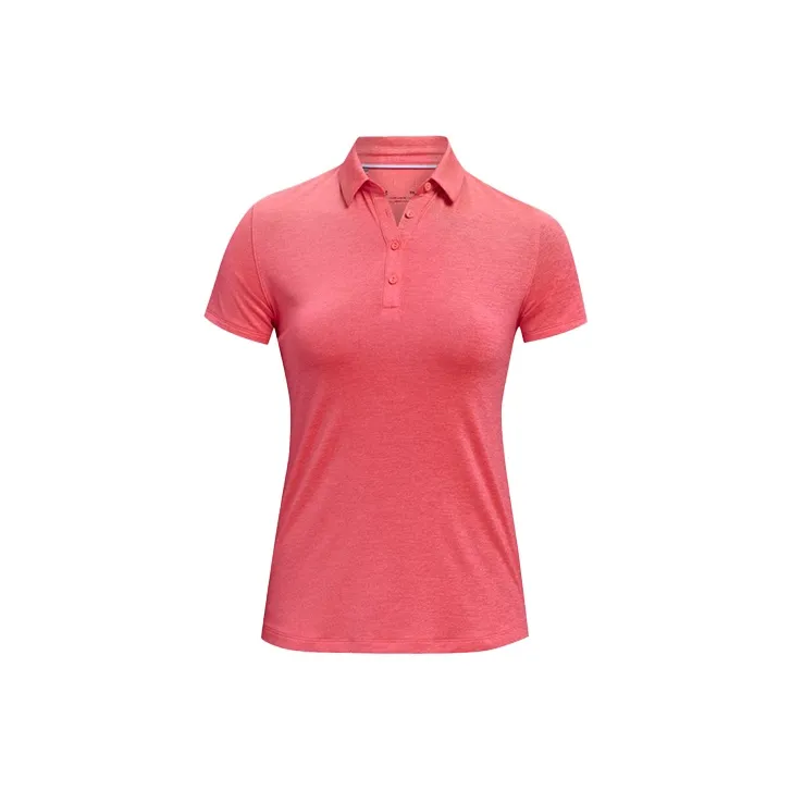 Under Armour Zinger Polo Shirts Women's Pink-0