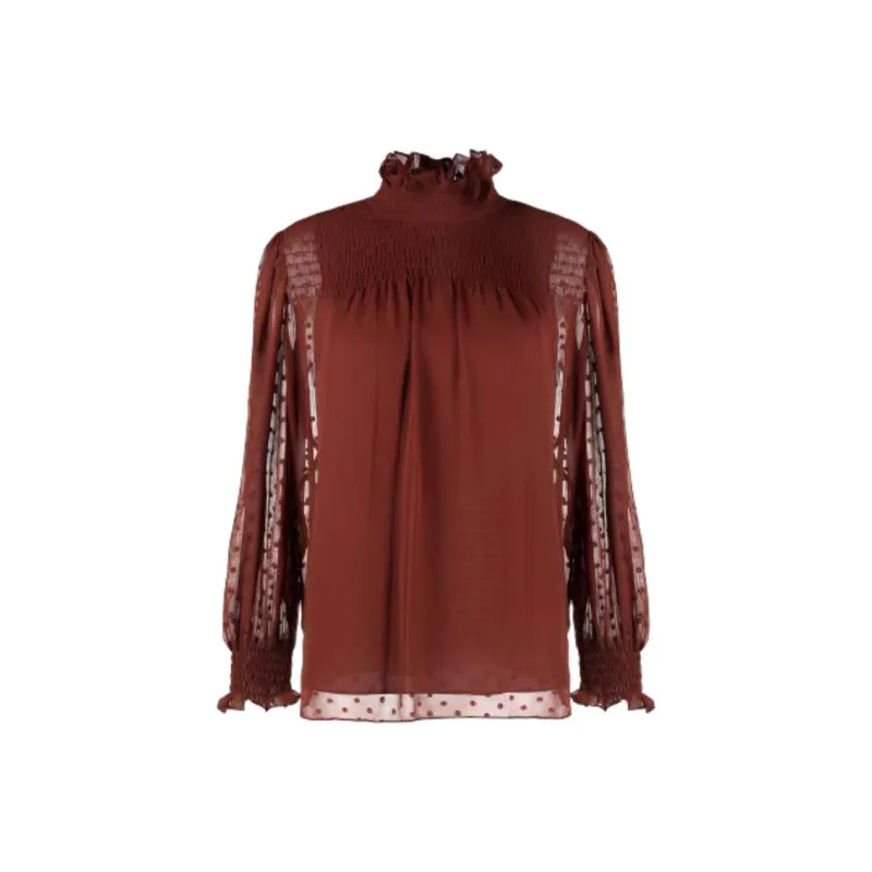 See By Chloe Shirt Women's Brown-0