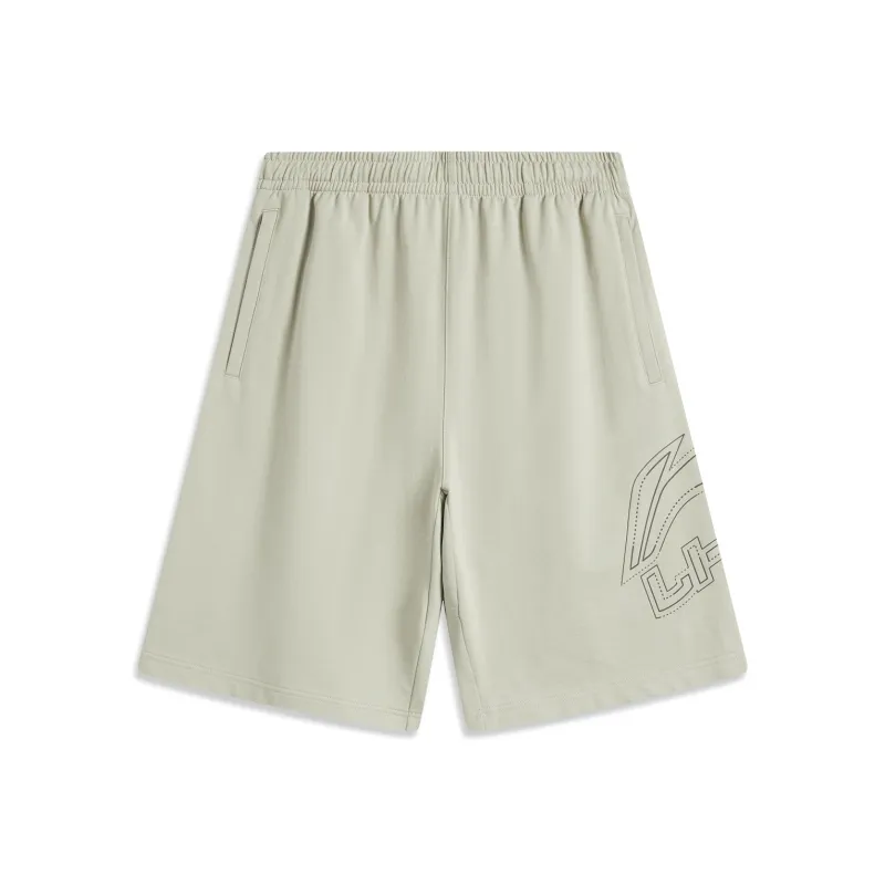 LiNing Casual Shorts Men's Limewash Gray-0