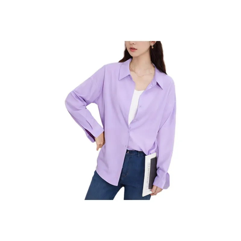 Wbwq Shirt Women's Medium Purple-0