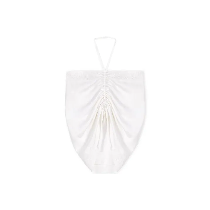 LOEWE Strapless Tops Women's White-0