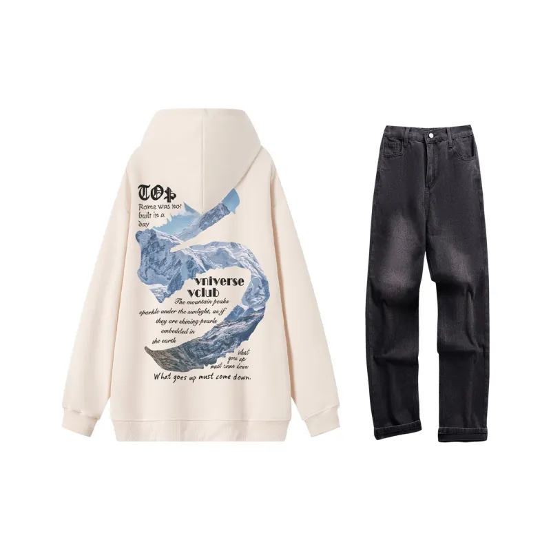 VniVerseVClub Sweatshirt Set Unisex-20