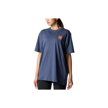 Under Armour Drop Shoulder Sleeve T Shirt Women's Pouring Ash