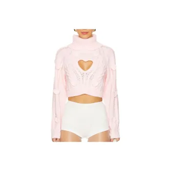 FOR LOVE & LEMONS Sweater Women's Pink