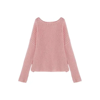 XIANGYING Sweaters Women's Pink
