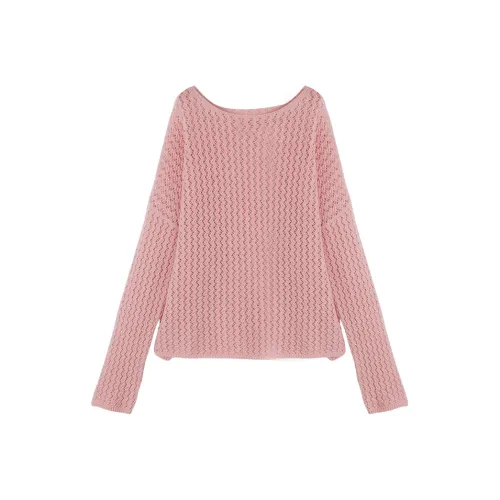 XIANGYING Sweaters Women's Pink