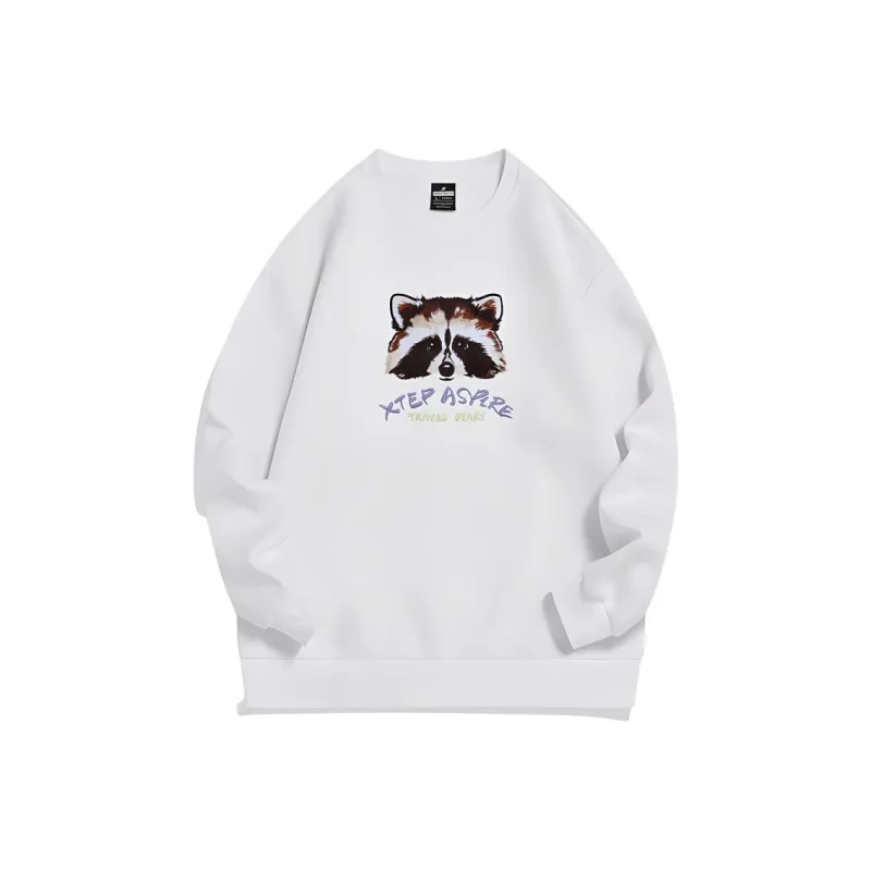 XTEP Vitality Series Sweatshirt Women's Pearl White-0