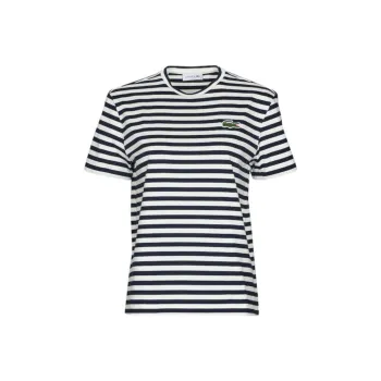 LACOSTE T Shirts Women's Black/White
