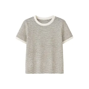 LUYOUYE T Shirts Women's Gray