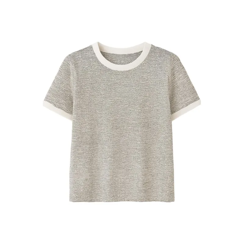 LUYOUYE T Shirts Women's Gray-0