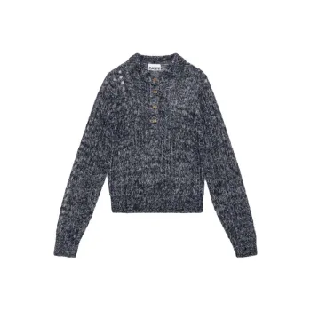 GANNI Sweater Women's Dark Gray