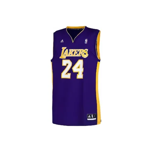 Adidas x NBA Basketball Jerseys Unisex Purple Gold