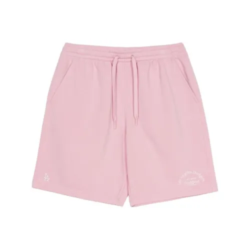 MLB Los Angeles Dodgers Casual Shorts Unisex Hemp Pink