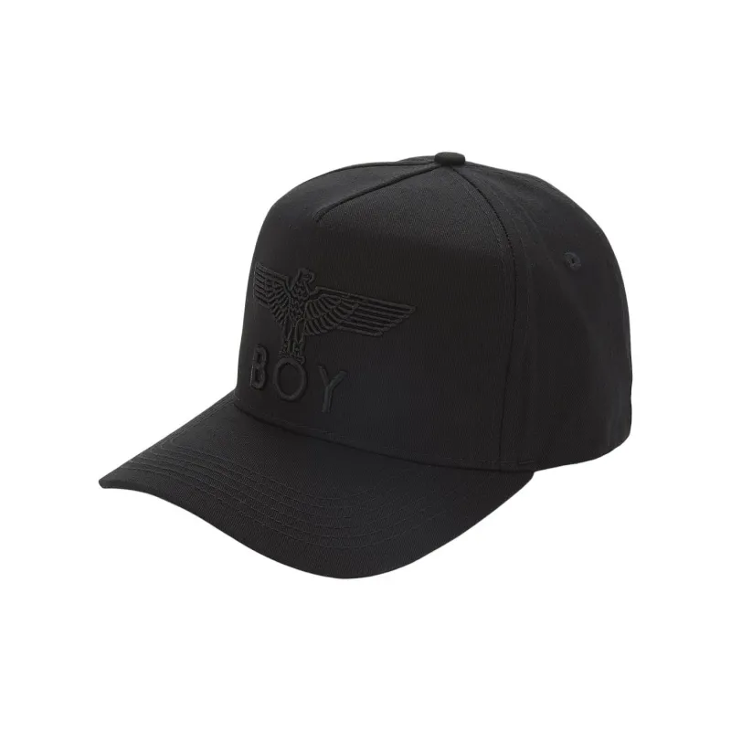 Boy London 100% Cotton Baseball Caps Kids' Black-0
