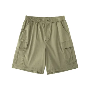 CHAOJIANTA Casual Shorts Men's Ethereal Dust Gray