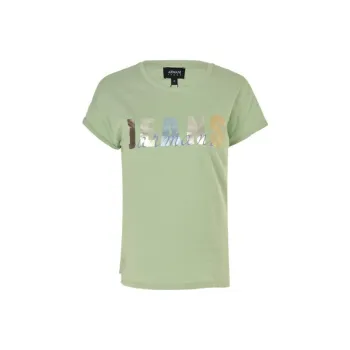 ARMANI JEANS T-Shirts Women's Light Green
