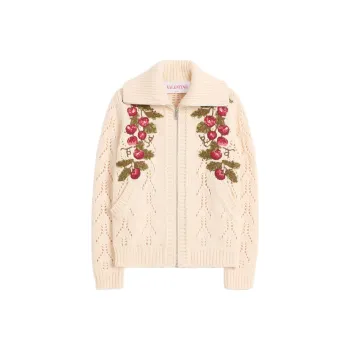 Valentino FW24 Sweater Women's Light Beige