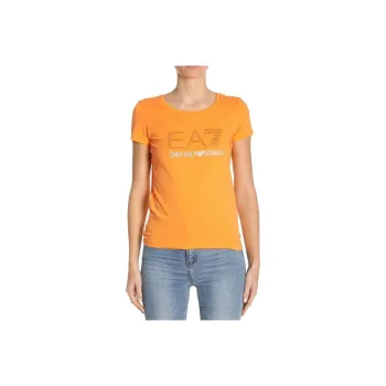 EMPORIO ARMANI EA7 T Shirts Women's Yellow