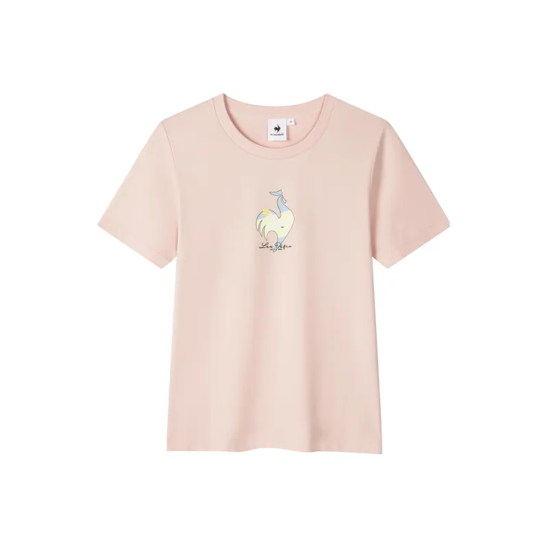 Le Coq Sportif T Shirts Women's-4