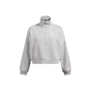 Under Armour Icon Fleece Oversized Sweatshirt Women's Light Gray