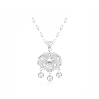 Ancient Jewelry S999 Fine Silver Necklaces Women's