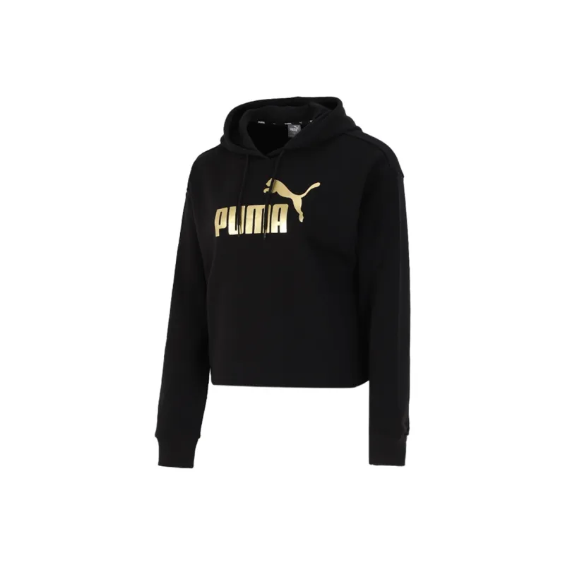 PUMA Sweatshirts Women's Black-0