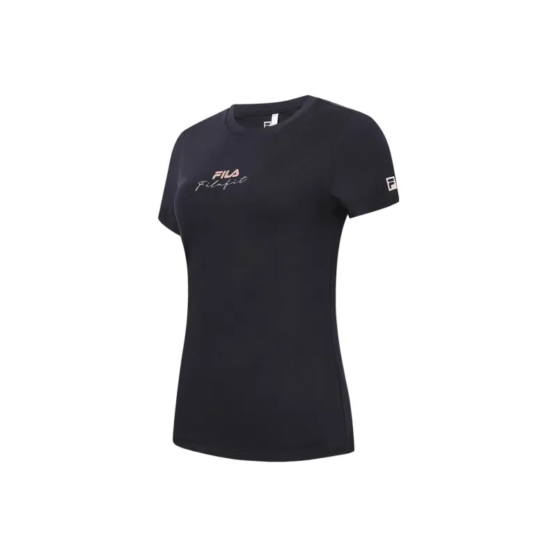 FILA Set in Sleeve T Shirt Women's Royal Blue-0