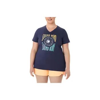 Asics Regular T-Shirt Women's Marine Blue