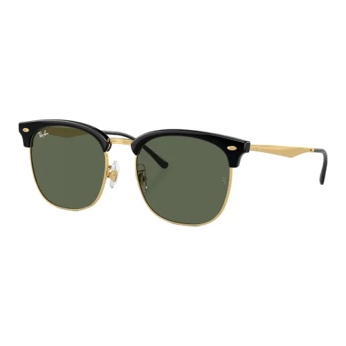 RayBan Injection Browline Sunglasses Unisex Gold