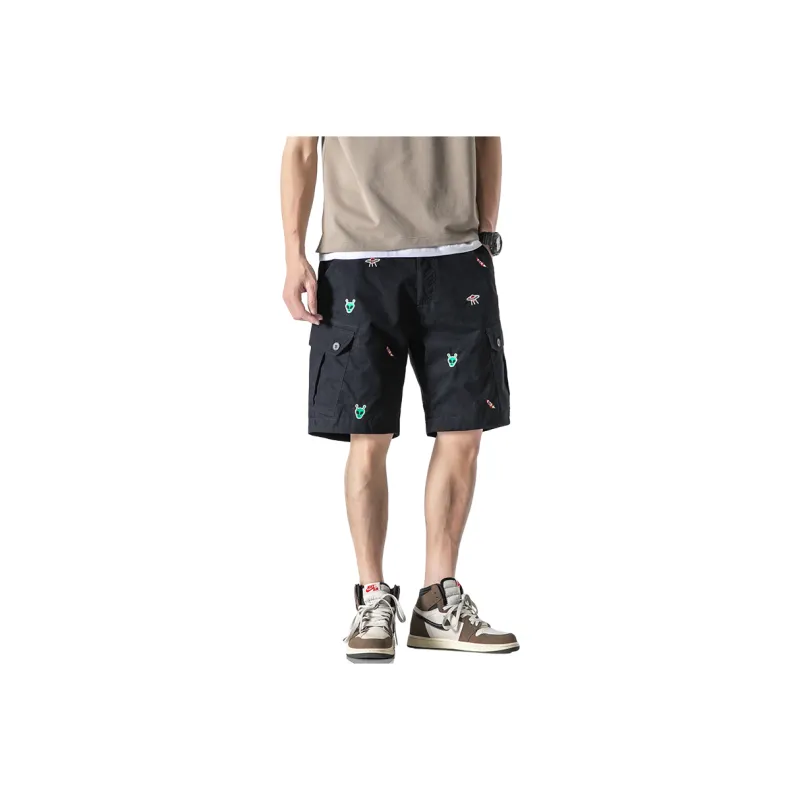 GTHOMME Casual Shorts Men's Navy Blue-0