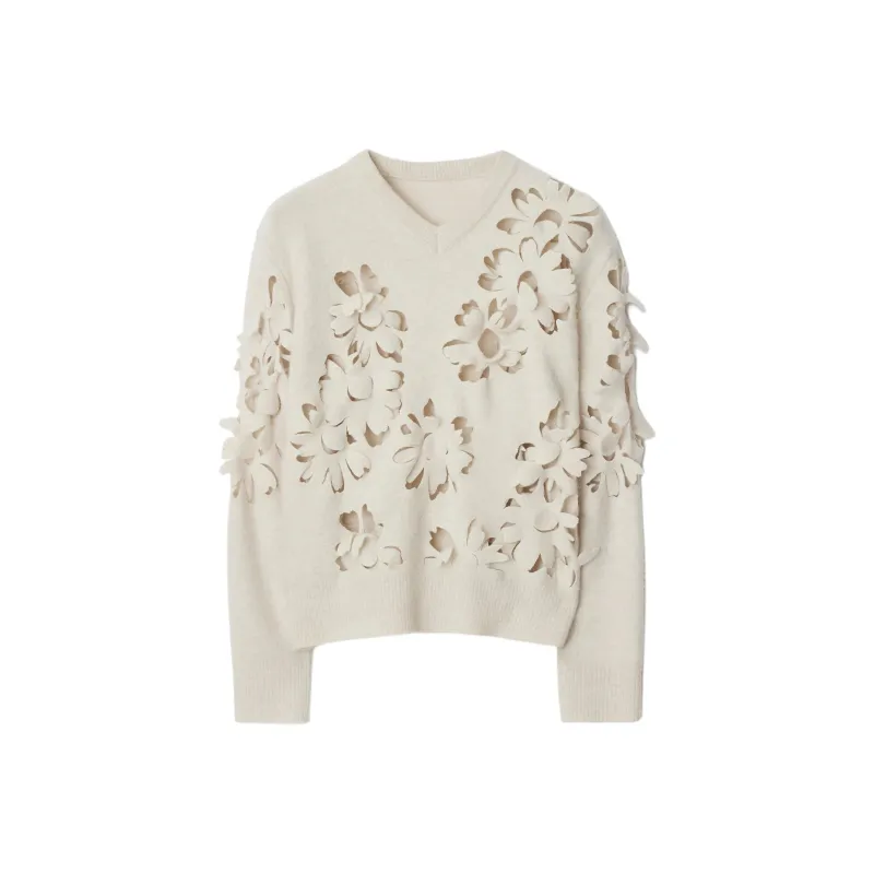 Burberry Cutout Daisy Sweater-0