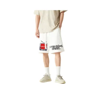 AFTER SCHOOL SPECIAL Casual Shorts Unisex White