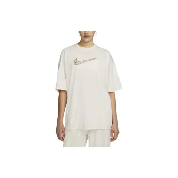 Nike Set-in Sleeve T-Shirt Women's Beige