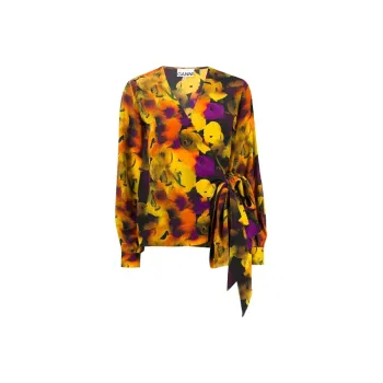 GANNI Shirts Women's Yellow