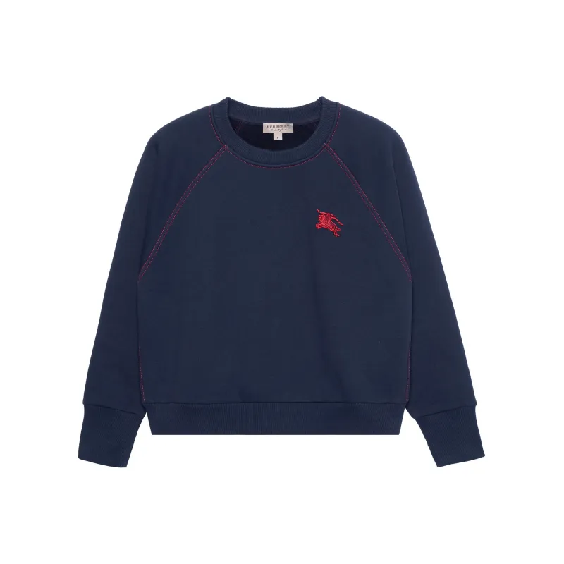 Burberry Logo-embroidered Sweatshirt-0