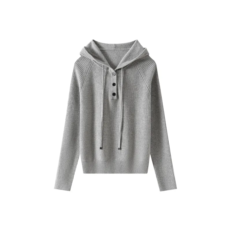 H YXIANG Sweater Women's Black/Camel/Blue-5