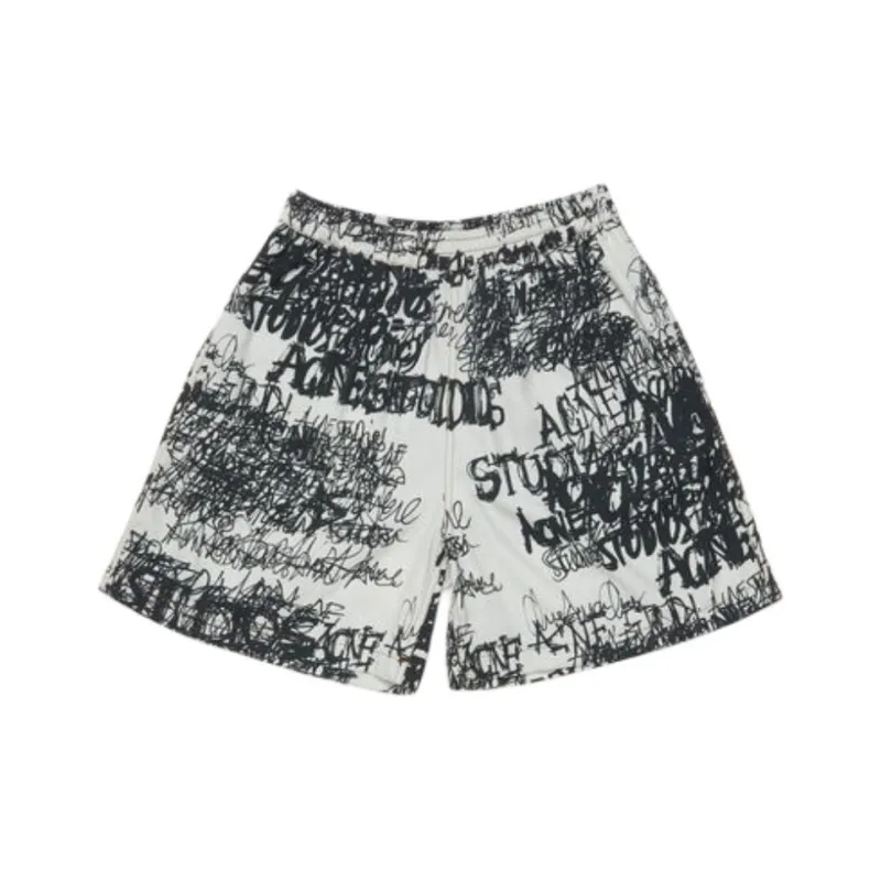 Acne Studios Logo Printed Shorts-0