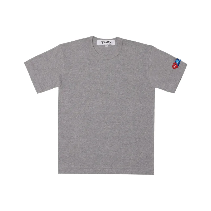 CDG Play Regular T Shirt Women's Gray-0