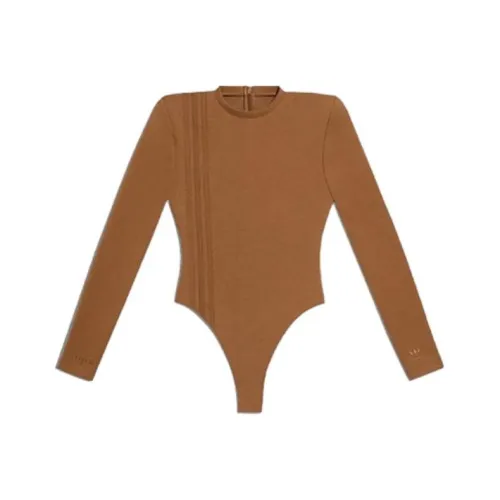 Adidas Originals Ivy Park 3 Stripes Bodysuit Wild Brown